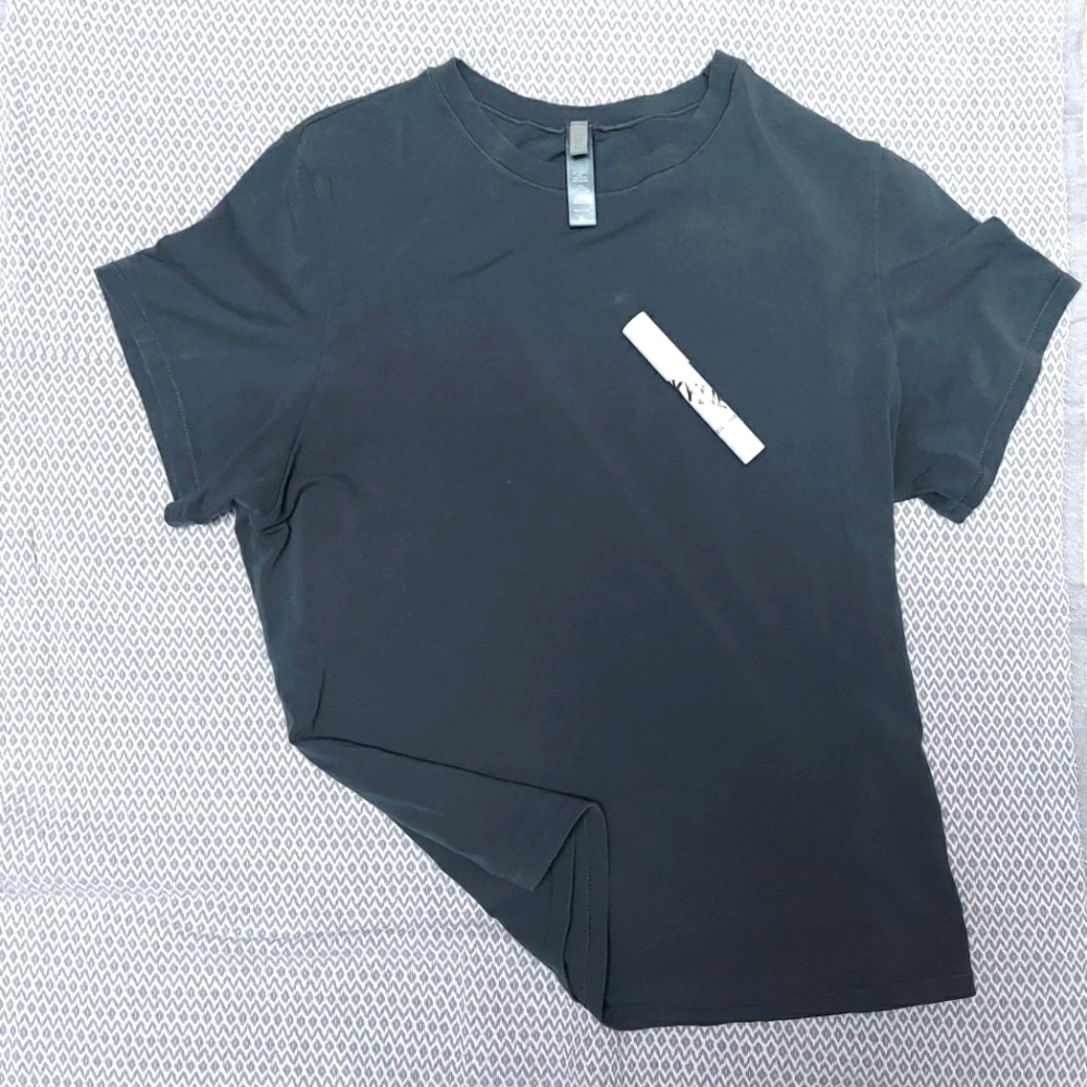 SKIMS cotton jersey tee shirt XL Kylie shadow stick